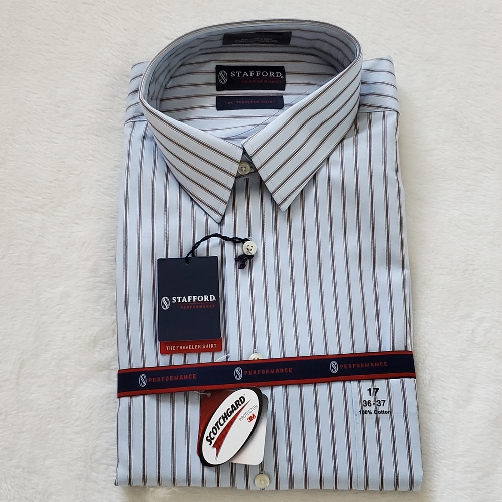 Stafford The Traveler Shirt